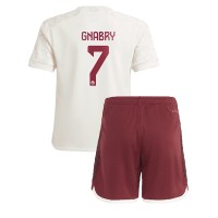 Fotballdrakt Barn Bayern Munich Serge Gnabry #7 Tredjedraktsett 2023-24 Kortermet (+ Korte bukser)
